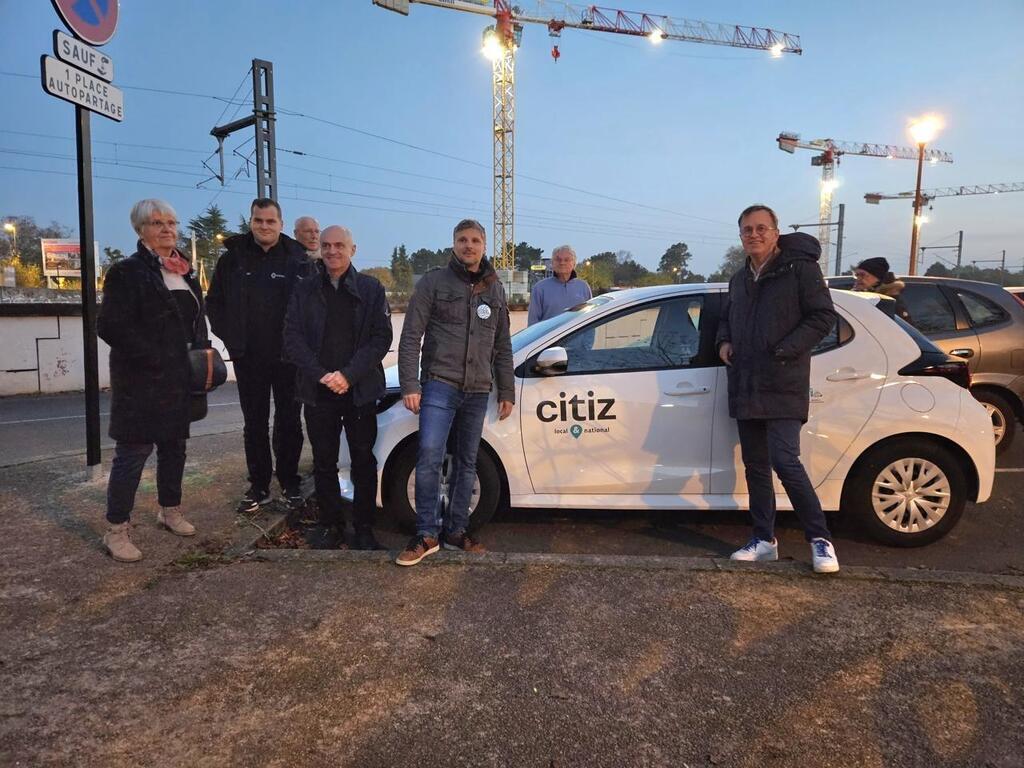 Une nouvelle station d’auto-partage près de la gare de La Chapelle-sur-Erdre