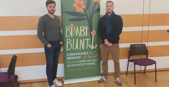 photo  yanick neveu et raphaël bedu, les conseillers de villes vivantes, ont déjà enregistré près de 150 projets.  &copy;  ouest-france 