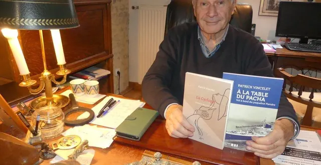 photo  patrick vincelet propose deux livres très différents.  &copy;  ouest-france 