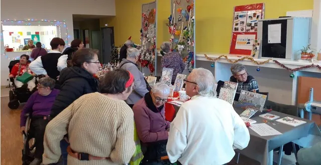 photo  le marché de noël de vixiedom  &copy;  archives ouest-france 