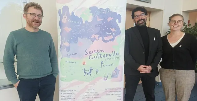 photo  olivier grousseau, à gauche, présentera le résultat de son projet en lien avec l’établissement d’enseignement artistique lors d’un concert programmé par la saison culturelle, vendredi 29 novembre.  &copy;  ouest-france 