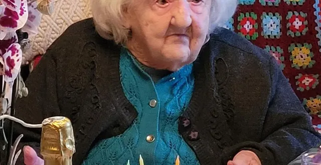 photo  simone rousseau a soufflé 105 bougies.   &copy;  le maine libre 