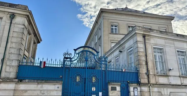 photo  l’hôtel particulier de la famille de mieulle, site historique de la banque de france d’angers est en vente.  &copy;  ouest-france 