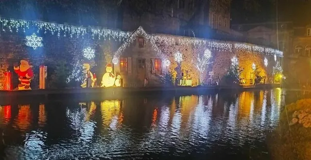 photo  les illuminations de bellême attirent chaque année de nombreux visiteurs.  &copy;  ouest-france 