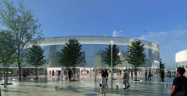 photo  parmi les grands investissements à venir pour le mans métropole, le futur palais des congrès. les contraintes budgétaires ne remettront pas le projet en cause.  &copy;  agence guervilly-mauffret 