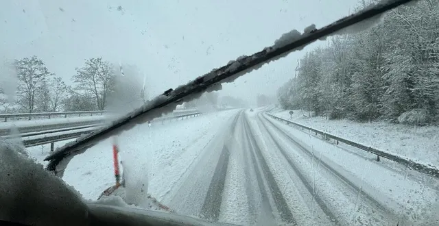 photo  les routes ont été très perturbées dans le perche ornais, ce jeudi 21 novembre 2024.  &copy;  ouest-france 