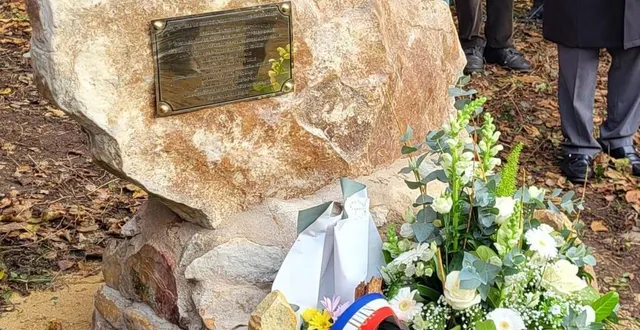 photo  la stèle a été inaugurée le 16 novembre.  &copy;  municipalité de challes 