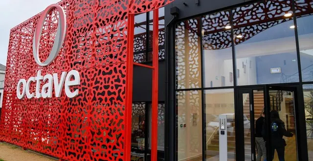 photo  angers, le 26 janvier 2023. octave a fait construire un nouveau siège social en 2021, rue du nid-de-pie.  &copy;  archives co - laurent combet 