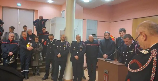 photo  jérôme gautier, chef du centre de secours de gacé, revient sur les interventions de l’année.  &copy;  ouest-france 