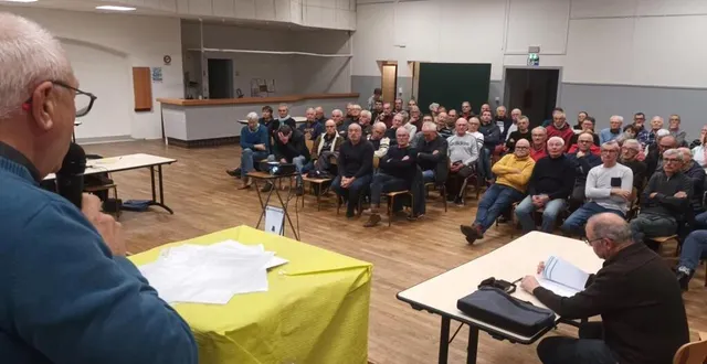 photo  le président thierry grasset a fait le bilan de l’association, début novembre.  &copy;  ouest-france 