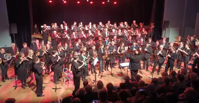 photo  le concert de la saint-cécile a ravi les spectateurs.  &copy;  ouest-france 