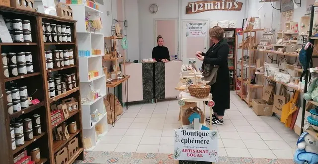 photo  la boutique est située dans la galerie du leclerc des fontenelles.  &copy;  le maine libre 