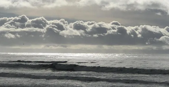 photo  une plage en vendée, en janvier 2023. photo d'illustration.  &copy;  archives ouest-france 