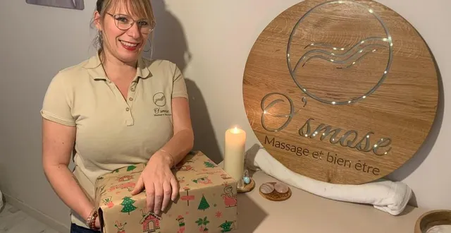 photo  virginie charron se chargera de récolter les boîtes de bienveillance.  &copy;  ouest-france 