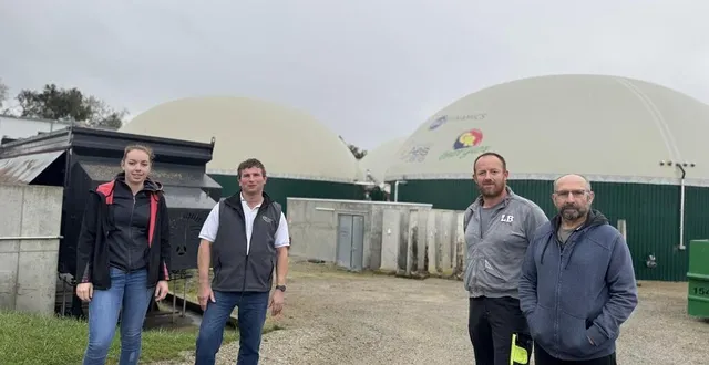 photo  l’unité de méthanisation agriméthane en ouche, dans l’orne, est en fonctionnement depuis 2022.  &copy;  ouest-france 