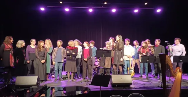 photo  auriane fabrès a présenté, avec un grand sourire, tous les professeurs.  &copy;  ouest-france 