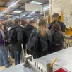 photo mardi 26 novembre 2024 au lycée guéhenno à flers. la journée de l’industrie a réuni une quinzaine d’industriels et près de 400 élèves.
