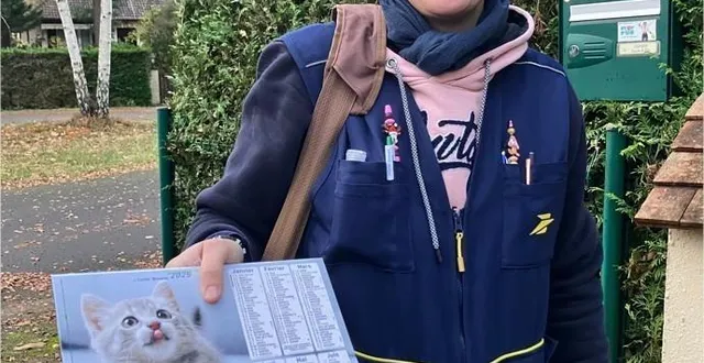 photo  élodie lacosse, 36 ans, est factrice depuis 2018.  &copy;  le maine libre 