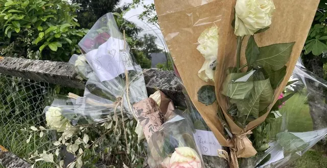 photo  sur les lieux de l’accident, à neauphe-sous-essai, des dizaines de fleurs avaient été déposées pour rendre hommage à florian loir et julie plie.  &copy;  archives ouest-france 