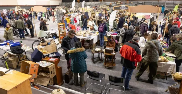 photo  les galeries recyclettes, grand marché annuel solidaire de la seconde main et de l’économie circulaire en anjou, auront lieu dimanche, à la salle athlétis.  &copy;  th. bonnet, ville d’angers 