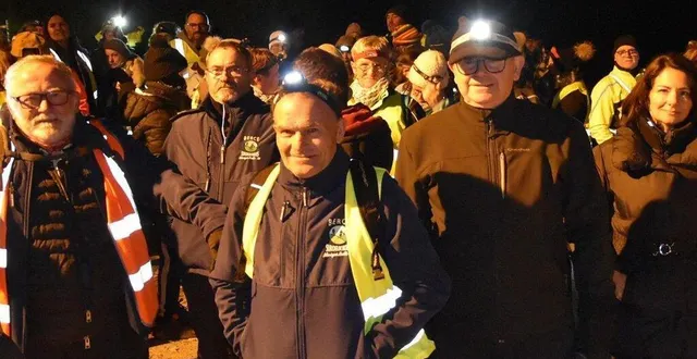 photo  marcheurs et vététistes sont toujours prêts pour cette randonnée hors du commun, la nuit en forêt.  &copy;  archives le maine libre 