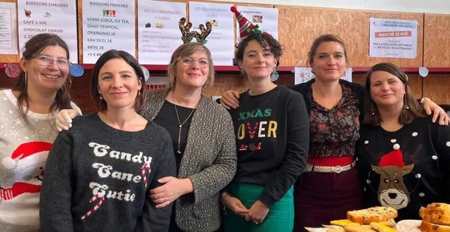 photo  l’association des parents d’élèves de l’école publique organise un marché de noël.  &copy;  ouest-france 
