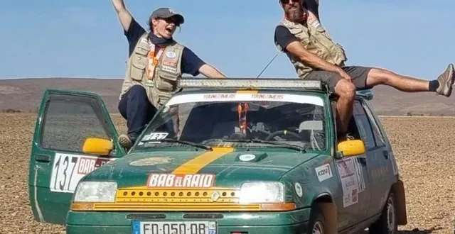 photo  l’équipage de la team green car prendra la route le 1er février prochain pour 12 jours de raid au maroc.  &copy;  marc laurent 
