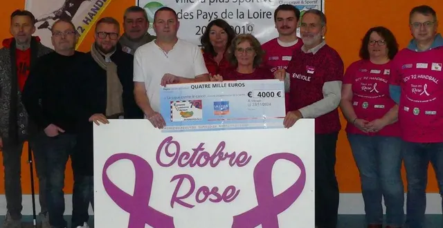 photo  4 000 € pour aider les malades du cancer et leurs familles  &copy;  le maine libre 