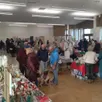 photo  le marché de noël avait lieu à la salle communale. 