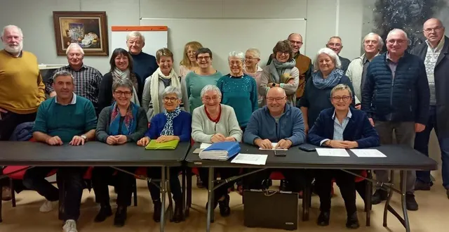 photo  dernier rendez-vous pour l’équipe du comité de jumelage.  &copy;  ouest-france 