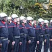 photo le lieutenant stevenn curran (tout à droite) était à la manœuvre pour cette cérémonie de la sainte-barbe du centre de secours et d’intervention de sablé-sur-sarthe, samedi 30 novembre 2024.