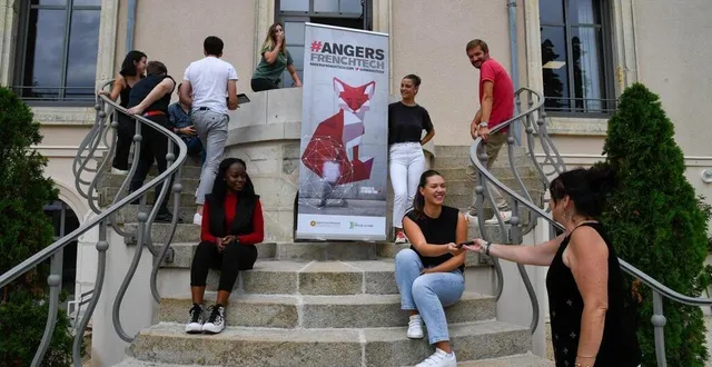 photo  angers, le 12 septembre 2022. la coopérative angers french tech accueille des entreprises dans sa villa depuis 2021.  &copy;  archives co - laurent combet 