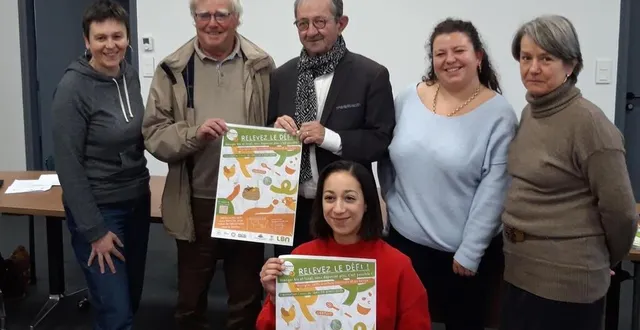 photo  le pays vallée de la sarthe et lbn communauté ont présenté le défi « foyers à alimentation positive ».  &copy;  le maine libre 