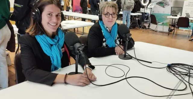 photo  laure rioul, animatrice emploi, et fanny hatton, responsable développement économique, prépare ce rendez-vous pour les jeunes.  &copy;  le maine libre 