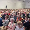 photo salle comble à huit reprises depuis la mi-novembre, pour les représentations de théâtre à rânes.