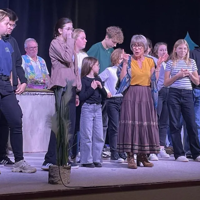 photo mimi leloup (en jaune) dirige la fée d’argouges depuis de nombreuses années.  ©  ouest-france