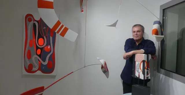 photo  bruno schiepan invite à découvrir quelques-unes de ses œuvres.  &copy;  ouest-france 