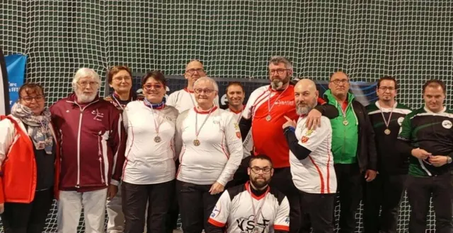 photo  des podiums, encore des podiums  &copy;  archers de sillé 