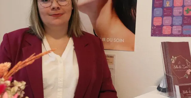 photo  marie legeay-epineau, une jeune esthéticienne.  &copy;  le maine libre 