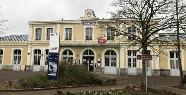 photo  deux trains supplémentaires vont passer en gare de flers, dans l’orne à partir du 15 décembre 2024.  &copy;  ouest-france 