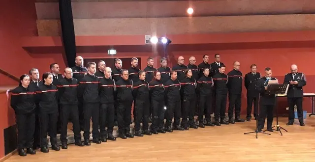 photo  le centre d’incendie et de secours de loué compte 33 sapeurs-pompiers volontaires  &copy;  le maine libre 