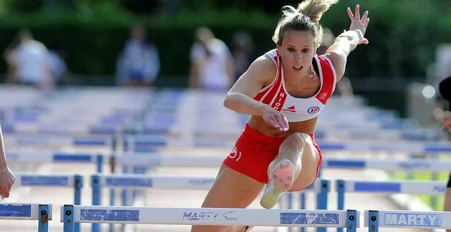photo  cerizay, le 26 juin. margaux hinschberger est licenciée au stade niortais.  &copy;  co - christophe bernard 