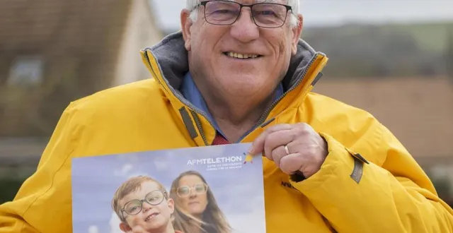 photo  jean-claude mallet, coordinateur de secteur du téléthon.  &copy;  le maine libre 