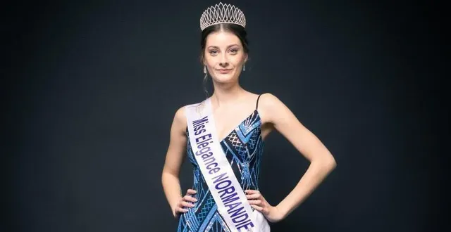 photo  manon lefebvre, d’argentan (orne) élue miss élégance normandie 2024-2025.  &copy;  cédric bény 