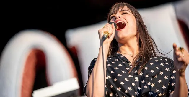 photo  clara luciani fait partie des têtes d’affiche de la 28e édition d’art sonic à briouze, dans l’orne, en 2025.  &copy;  archives ouest-france 