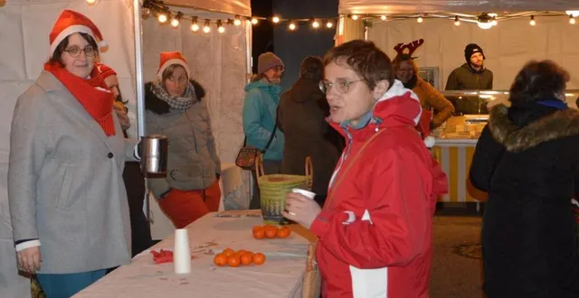 photo  le marché de noël se déroulera samedi 14 décembre, devant le pôle commercial.  &copy;  ouest-france 