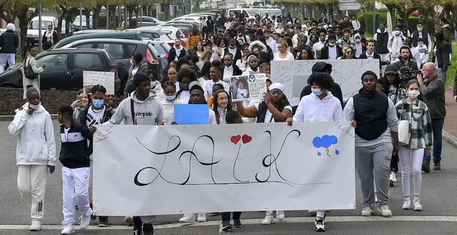 photo  une semaine après la mort de laïk nanor, tué à coups de couteau à la sortie de la fête foraine du mans, une marche blanche dans les rues de coulaines et du mans avait rendu hommage à cet adolescent du quartier bellevue.  &copy;  archives le maine libre - yvon loué 