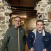 photo romain et louis bon père et fils sont passionnés par la bataille de berjou, dans l’orne, durant la seconde guerre mondiale et gèrent le blackwater museum.