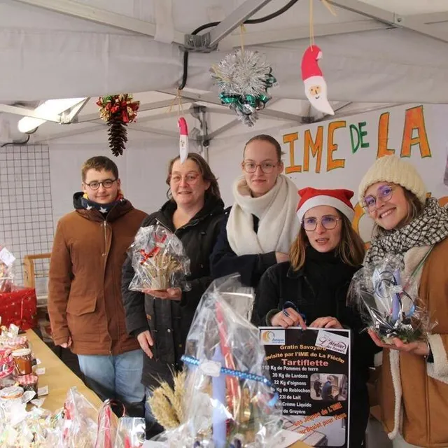 photo l’institut médico-éducatif tient également un stand parmi les artisans.  ©  ouest-france