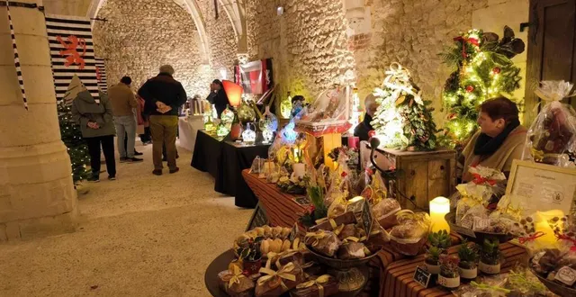 photo  la salle d’armes accueille de nombreux exposants.  &copy;  le maine libre 